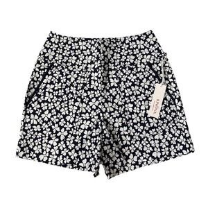 NWT Kinona Carry My Cargo Short Golf Shorts Navy White Vinca Print Women's S NEW